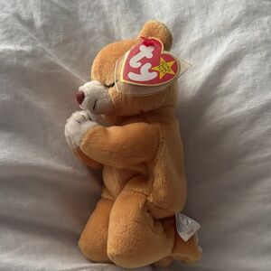 Ty Plush: Hope  - Tan and White